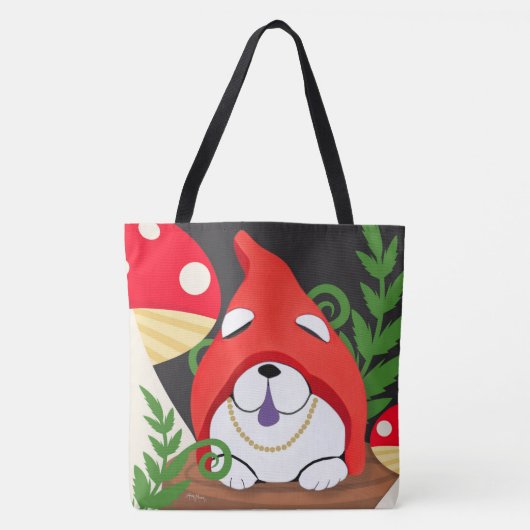 FUN GUY de chow gnoom stijl kiezen Tote Bag (Voorkant)