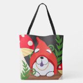 FUN GUY de chow gnoom stijl kiezen Tote Bag (Achterkant)