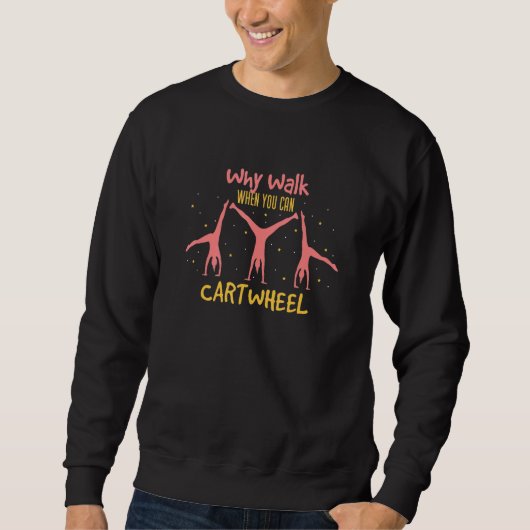 Fun Gymnastics oefent uit waarom ik loop als je ku Trui (Voorkant)