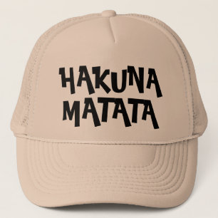Fun Hakuna Matata Trucker Pet