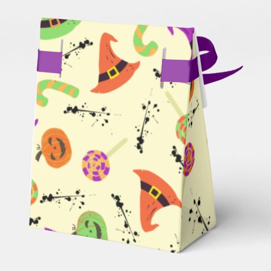 Fun Halloween 2 Favor Box Bedankdoosjes (Achterkant)