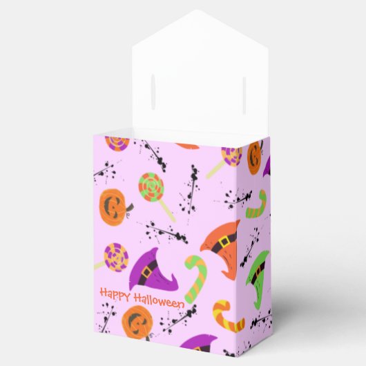 Fun Halloween 3 Favor Box Bedankdoosjes (Geopend)