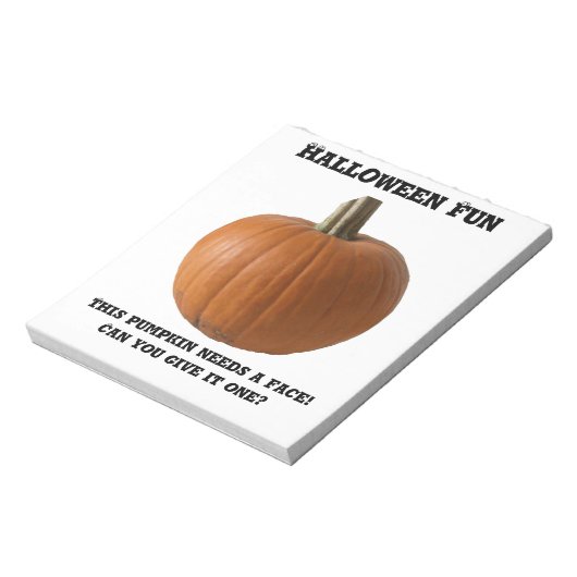 Fun Halloween Activity Pad Notitieblok (Linkerzijde)