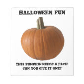 Fun Halloween Activity Pad Notitieblok (Voorkant)