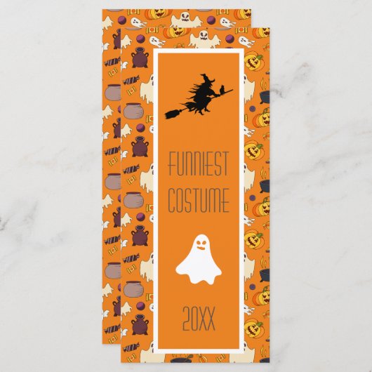 Fun Halloween Award - Funniest Costume (Voorkant / Achterkant)