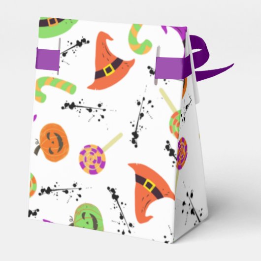 Fun Halloween Bedankdoosjes (Achterkant)