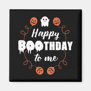 Fun Halloween Birthday Magneet