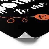 Fun Halloween Birthday Poster (Hoek)
