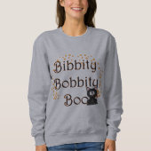 Fun Halloween Black cat sweatshirt (Voorkant)