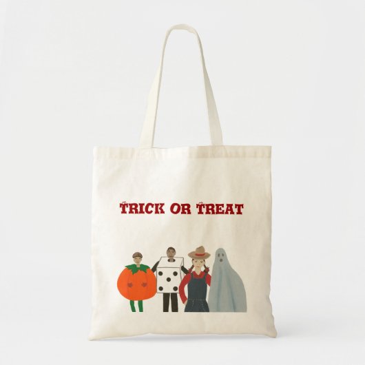 Fun Halloween Costumes Trick or treat Bags Tote Bag (Voorkant)