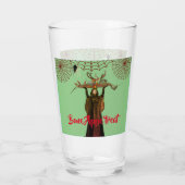 Fun Halloween Feest Glas (Achterkant)