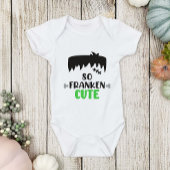Fun Halloween Frankenstein So Franken Cute Boys Romper