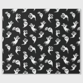 Fun Halloween Ghosts Vakantie Cadeaupapier (Vlak)