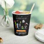 Fun Halloween Kids Birthday Party Papieren Bekers<br><div class="desc">Het combineren van Halloween met een kinderfeestje is een geweldige combo! Deze leuke,  kleurrijke papierbekertjes maken het perfecte tafelgerei voor zo'n gelegenheid.</div>