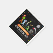 Fun Halloween Kids Birthday Party Servet (Hoek)