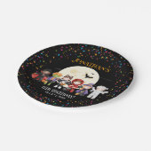 Fun Halloween Kinder Costume Birthday Party Papieren Bordje (Gekanteld)