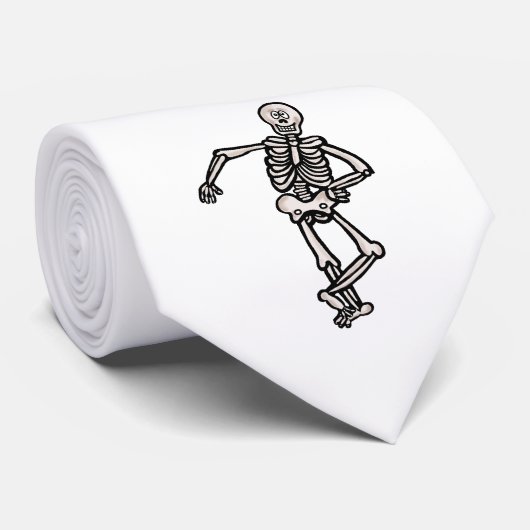 Fun Halloween Monsters Necktie Stropdas (Opgerold)