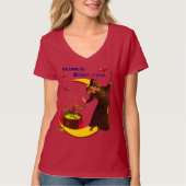 Fun-Halloween opdelen T-shirt (Voorkant)
