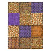 Fun Halloween Patchwork Afbeelding Tafelkleed (Voorkant)