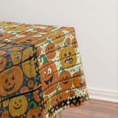 Fun Halloween Patchwork Afbeelding Tafelkleed (Voorbeeld)