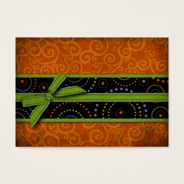 Fun Halloween Prints Visitekaartjes (Voorkant)
