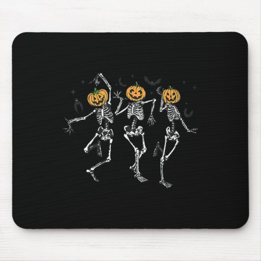 Fun Halloween Pumpkin Danskeleton Costume Wom Muismat (Voorkant)