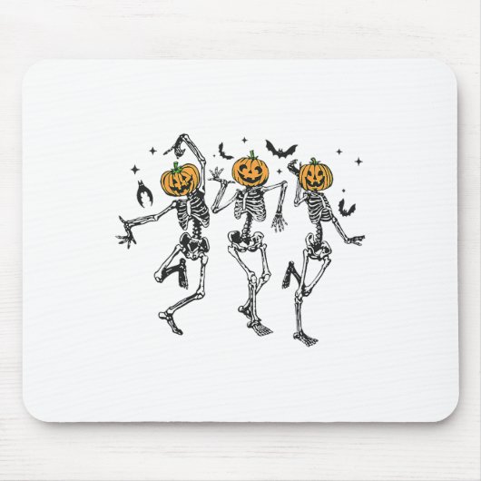 Fun Halloween Pumpkin Danskeleton Costume Wom Muismat (Voorkant)