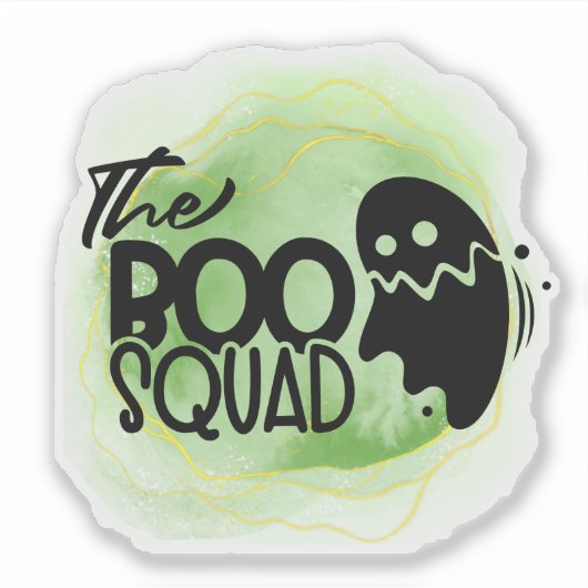 Fun Halloween quote Sticker (Voorkant)