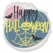 Fun Halloween quote Sticker (Voorkant)