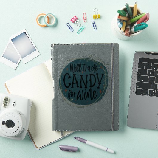 Fun Halloween quote Sticker (iPad Cover)