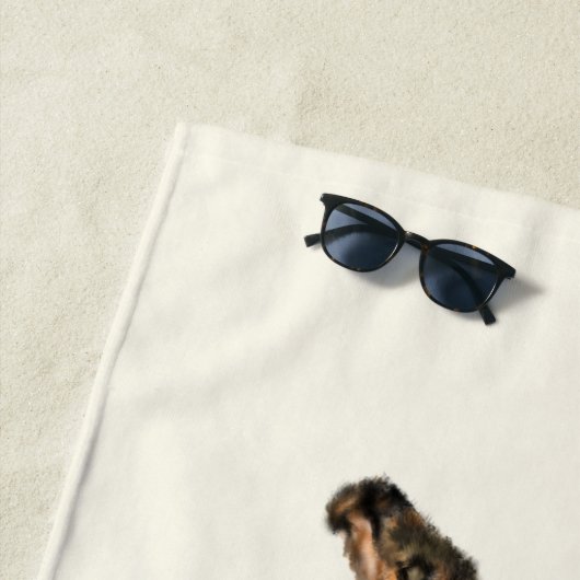 Fun Handdoek Giraffe Strand (In situ)