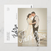 Fun Handwrite fotofilter Hartelijk dank Briefkaart (Voorkant / Achterkant)