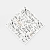 Fun Happy Balloons Birthday Servet (Hoek)