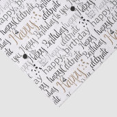 Fun Happy Balloons Birthday Tissuepapier (Detail)