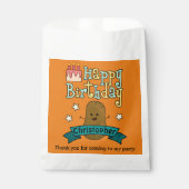 Fun Happy Birthday Potato - Gepersonaliseerd Bedankzakje (Voorkant)