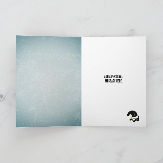 Fun Happy Camper, Tent and Fire Metal Kijk - Man Kaart (Binnen)