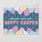 Fun Happy Easter Briefkaart (Voorkant)