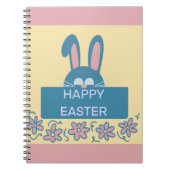 Fun Happy Easter Bunny Notitieboek (Voorkant)