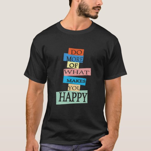 Fun Happy Graphic T-shirt (Voorkant)
