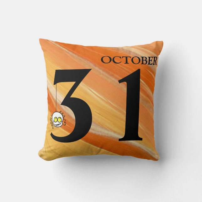 Fun Happy Halloween 31 oktober Kussen (Voorkant)