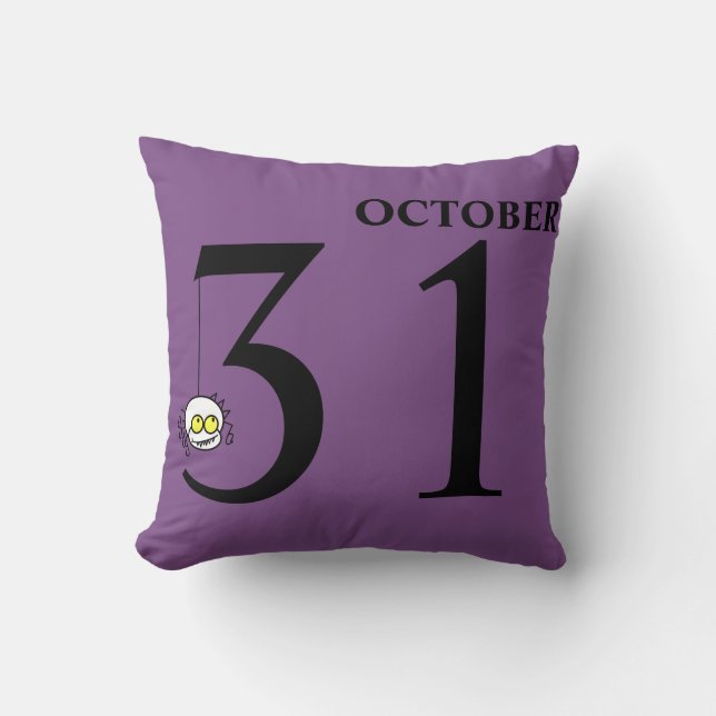 Fun Happy Halloween 31 oktober Kussen (Voorkant)