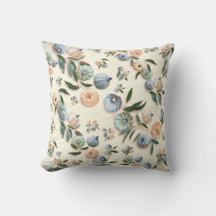 Fun Happy Halloween Pumpkins Pattern Achtergrond Kussen