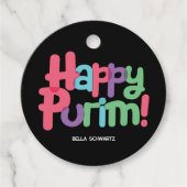 Fun Happy Purim Label (Voorkant)