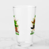 Fun Happy St Patricks Day HOWDY DIA DUIT Cowboy Glas (Links)