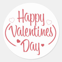 Fun Happy Valentine's Day Sticker