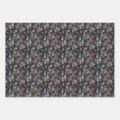 Fun Haunted House Halloween Inpakpapier Vel (Voorkant 3)