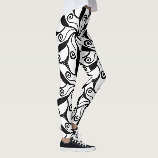 *~* Fun Healing Energy Enhanced Yoga via Anna Rosa Leggings (Rechts)