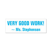 Fun "HEEL GOED WERK!" Rubberstempel Zelfinktende Stempel (Design)