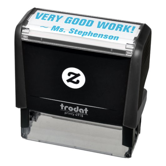 Fun "HEEL GOED WERK!" Rubberstempel Zelfinktende Stempel (Product)
