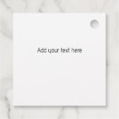 Fun Heifer of Bull Gender onthullen Bedankjes Labels (Achterkant)